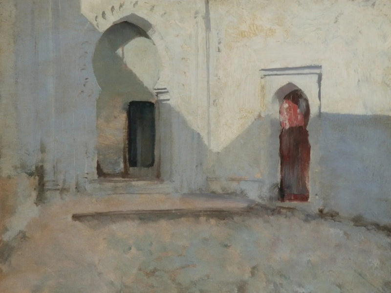 Hof, Tétouan, Marocko - John Singer Sargent