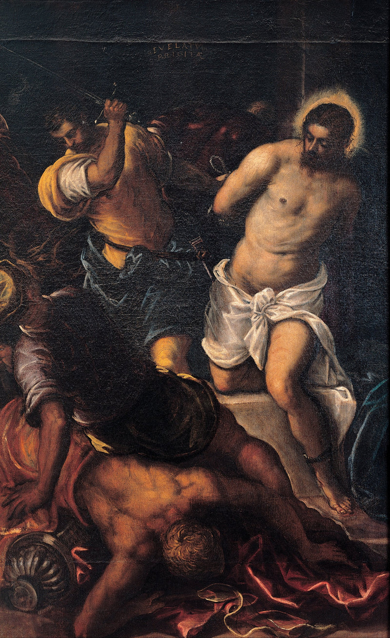Kroning av törnen - Jacopo Tintoretto