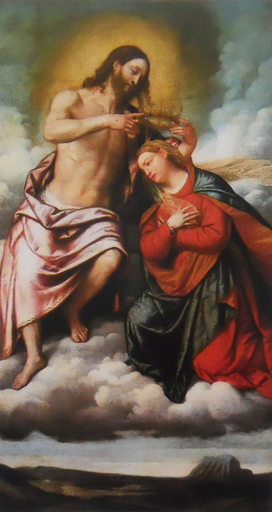 Madonnans kröning - Alessandro Bonvicino