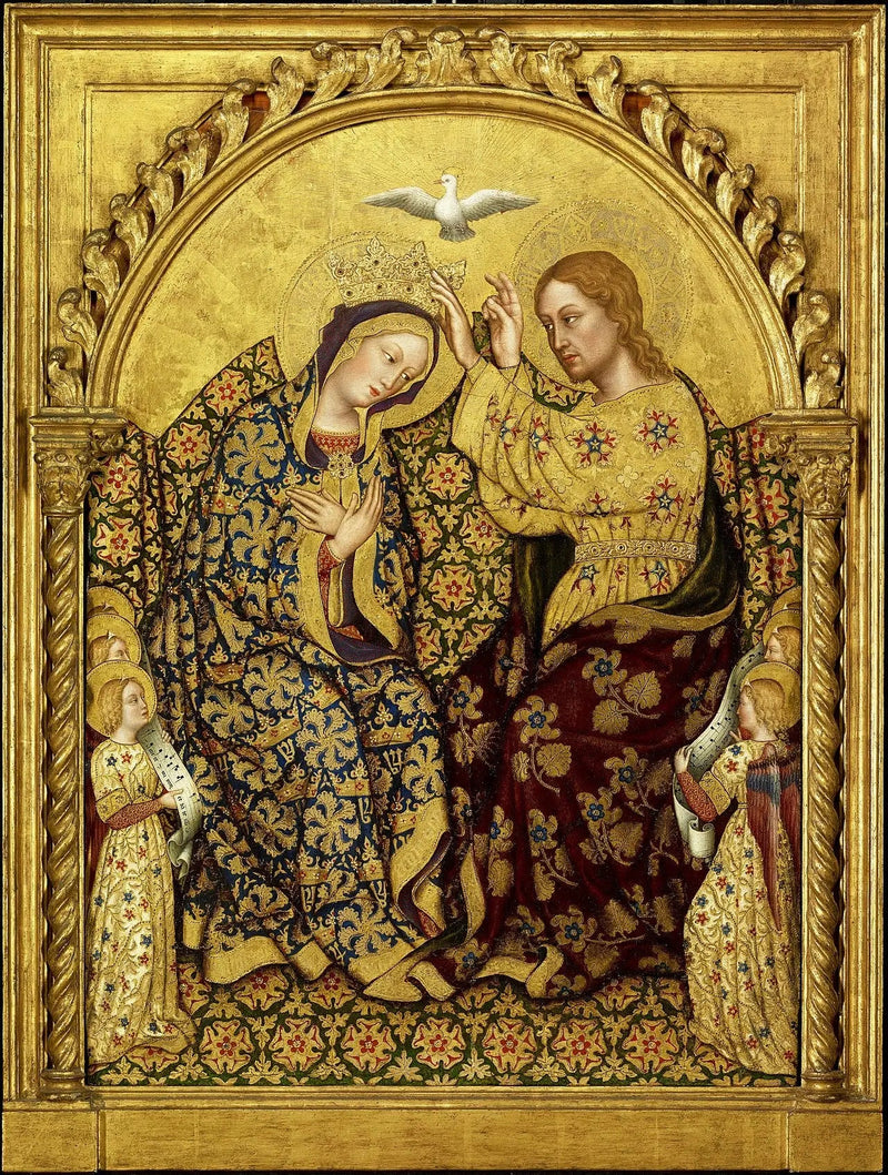 Madonnans kröning - Gentile da Fabriano