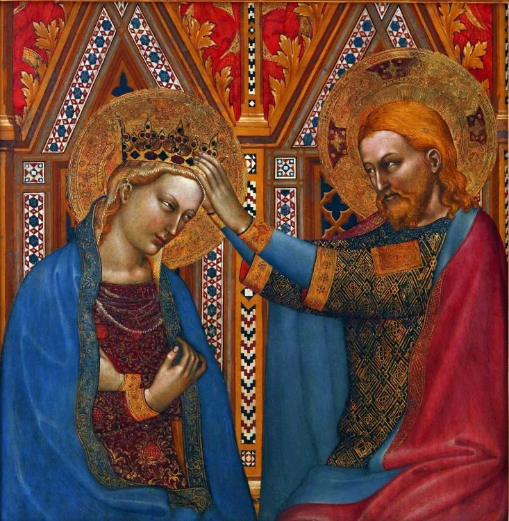 Madonnans kröning - Giovanni da Milano