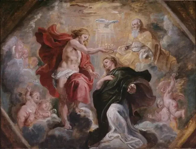 Vårdnad av Jungfru Maria - Peter Paul Rubens