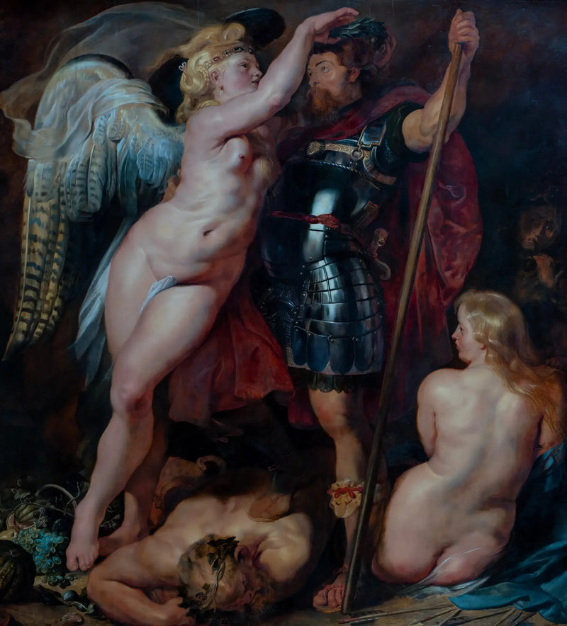 Hjältens kröning - Peter Paul Rubens