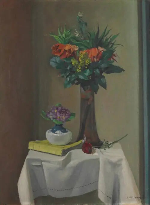 Imperiala kronor (Den vita duk) - Félix Vallotton