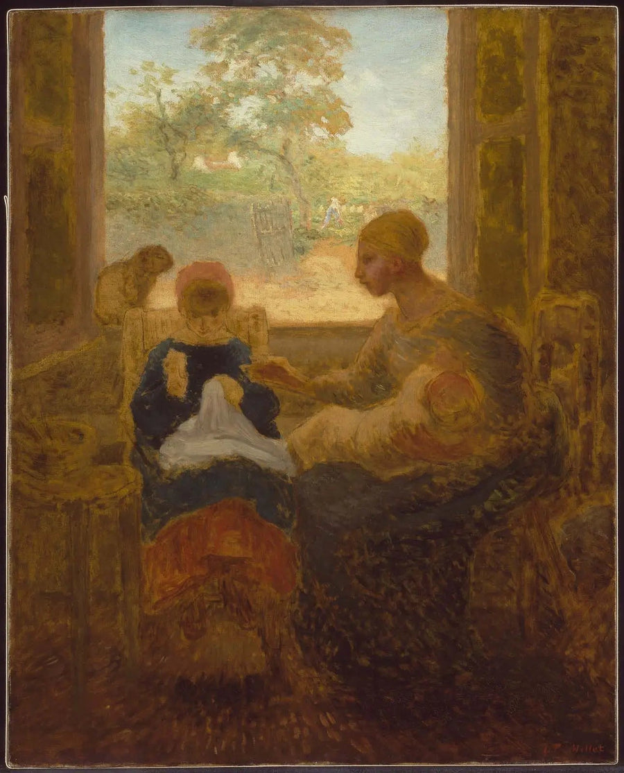 Syutbildning - Jean-François Millet
