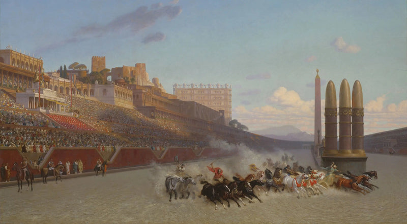 Vagnrace - Jean-Léon Gérôme