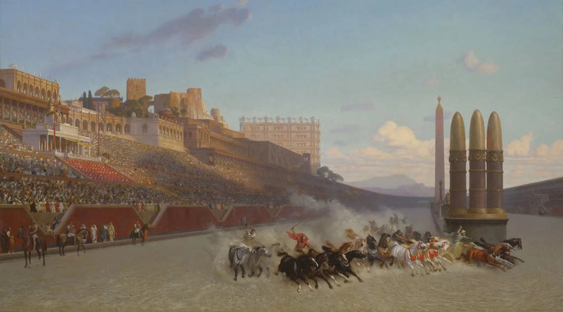 Vagnrace - Jean-Léon Gérôme