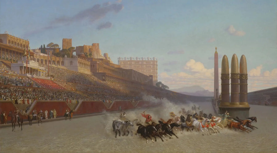 Vagnrace - Jean-Léon Gérôme