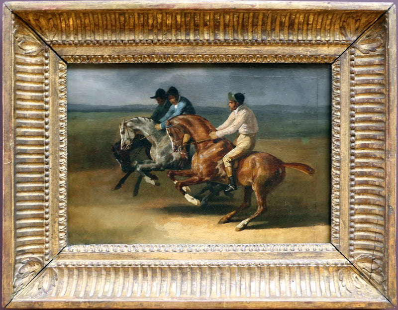 Ryttartävling - Théodore Géricault
