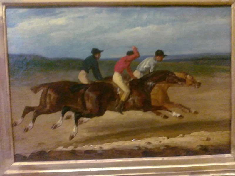 Ryttartävling - Théodore Géricault
