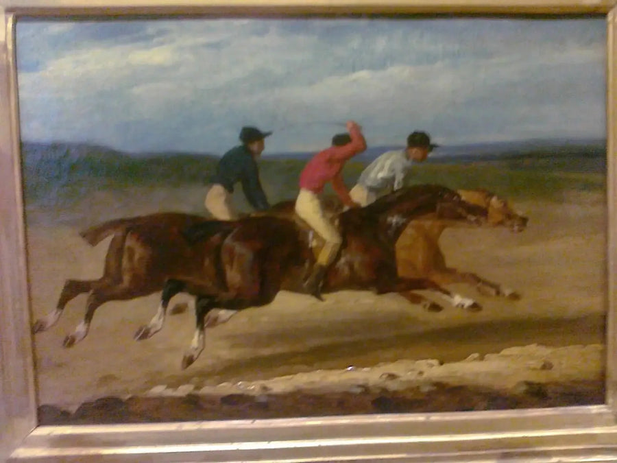 Ryttartävling - Théodore Géricault