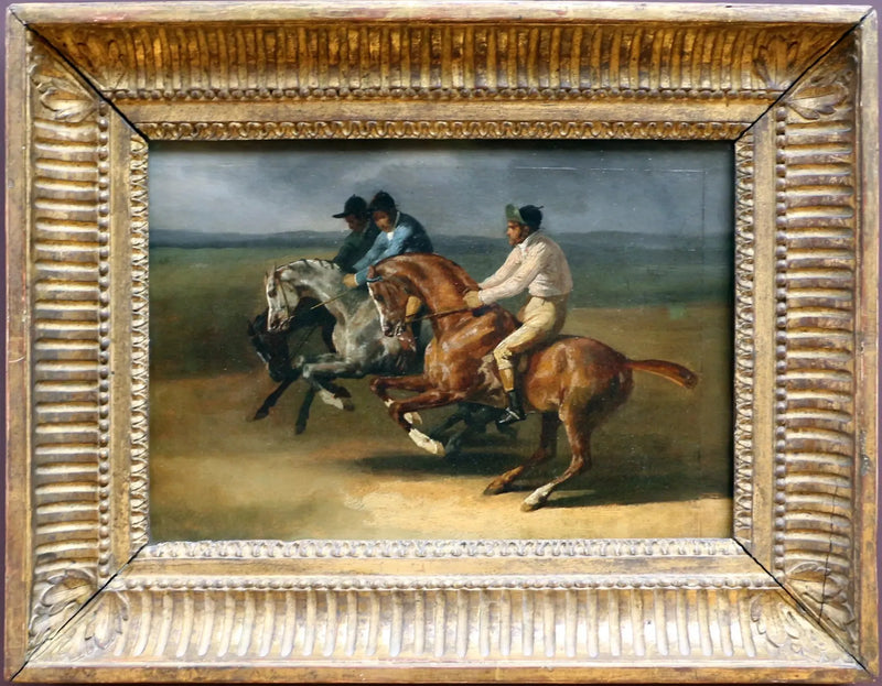 Ryttartävling - Théodore Géricault
