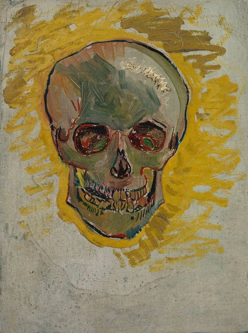 Skelettskalle - Vincent van Gogh