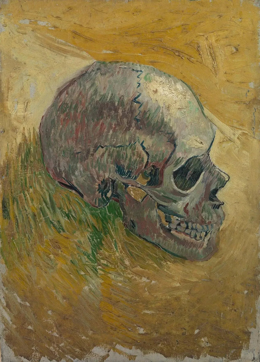 Skelettskalle - Vincent van Gogh