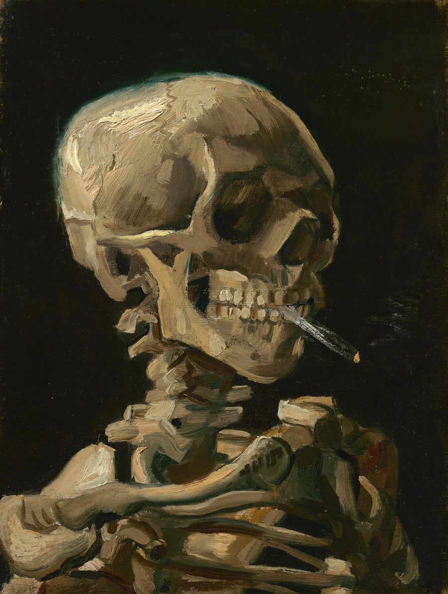 Trana med tänd cigarett - Vincent van Gogh