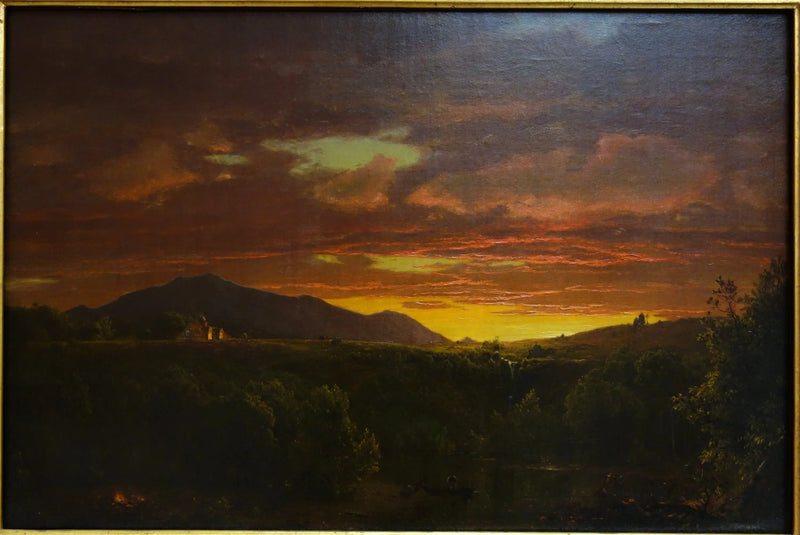 Skymning (Solnedgång) - Frederic Edwin Church