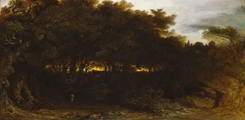 Skymning i skogen - John Martin