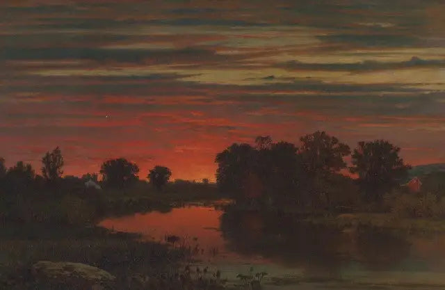 Skymning - George Inness