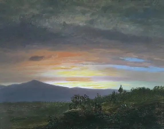 Skymning, Mont Ktaadn - Frederic Edwin Church