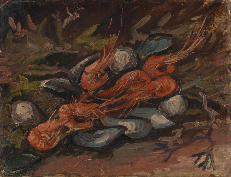 Räkor och musslor - Vincent van Gogh