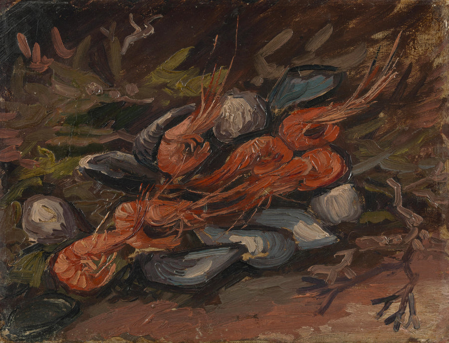 Räkor och musslor - Vincent van Gogh