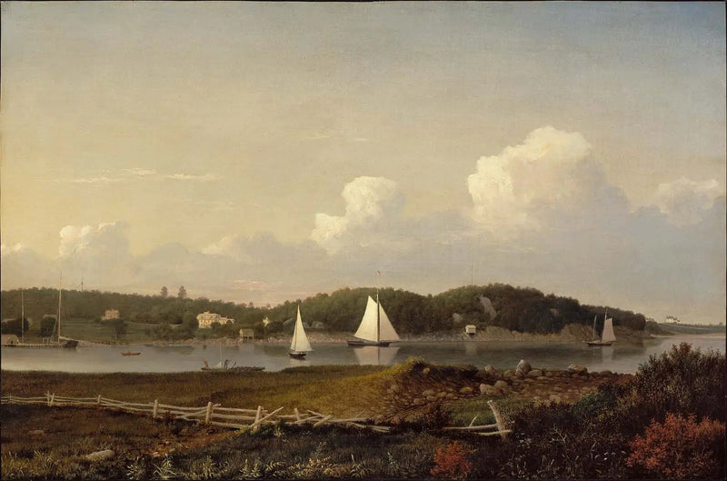 Sötvattensvik från Dolliver's Neck, Gloucester - Fitz Henry Lane