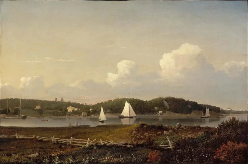 Sötvattensvik från Dolliver's Neck, Gloucester - Fitz Henry Lane