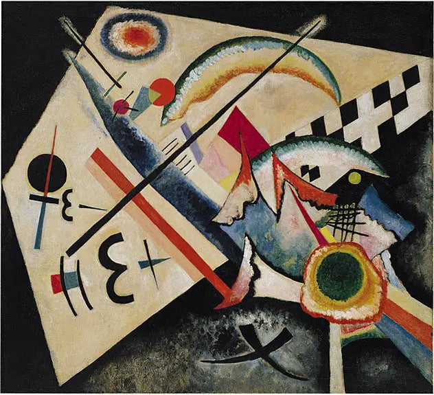 Vit kors - Vassily Kandinsky