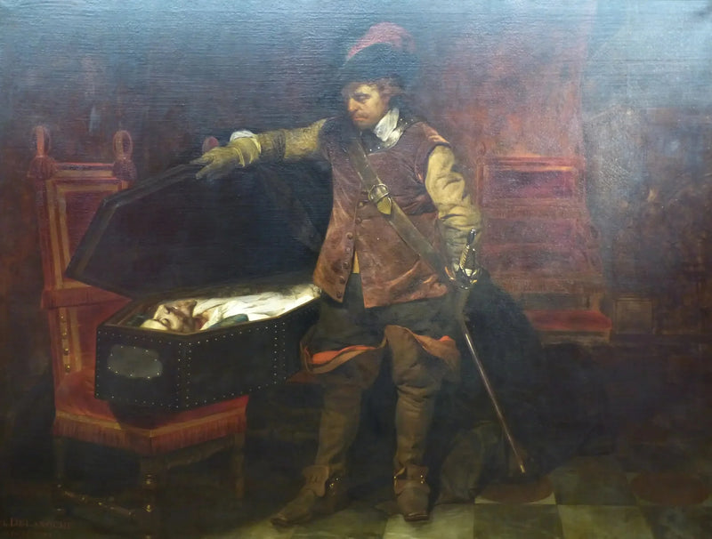 Cromwell och Karl I - Paul Delaroche