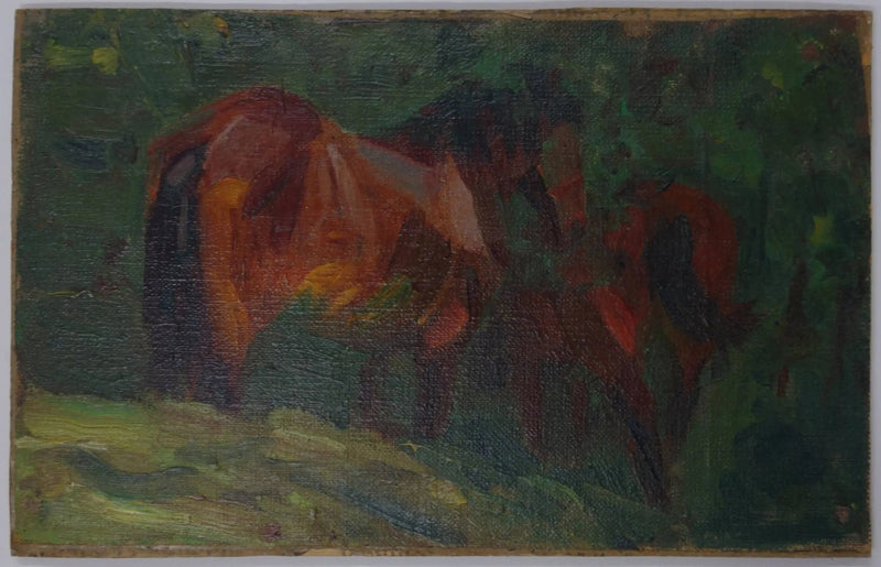 Hästskiss II - Franz Marc