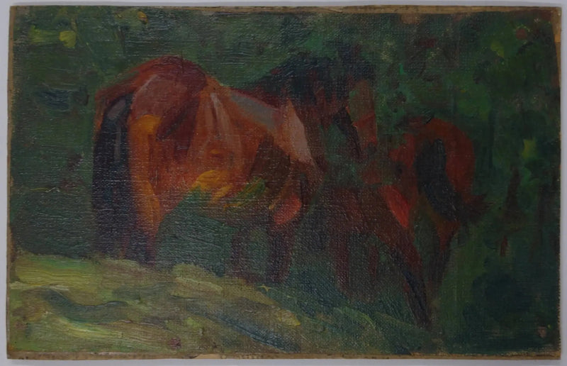 Hästskiss II - Franz Marc