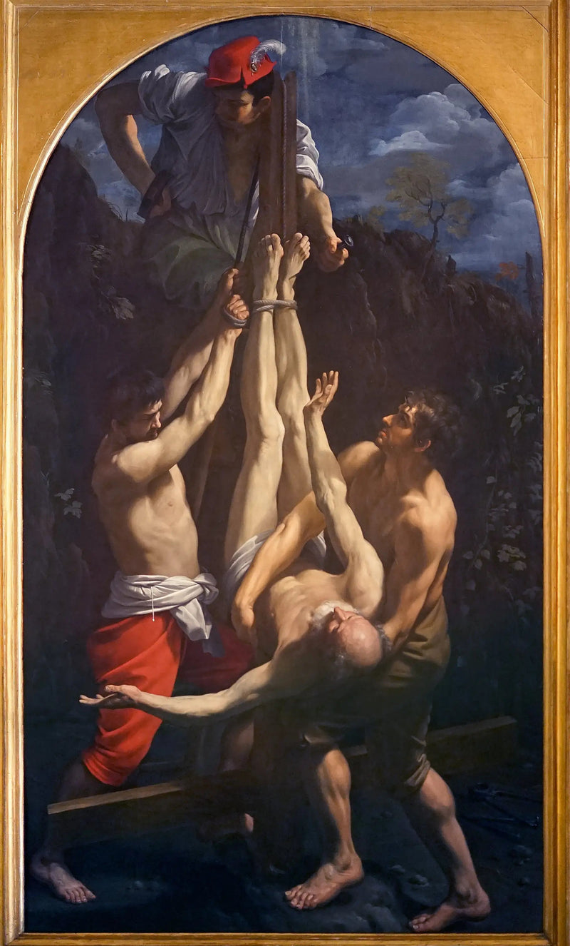 Kristi korsfästelse av Sankt Peter - Guido Reni