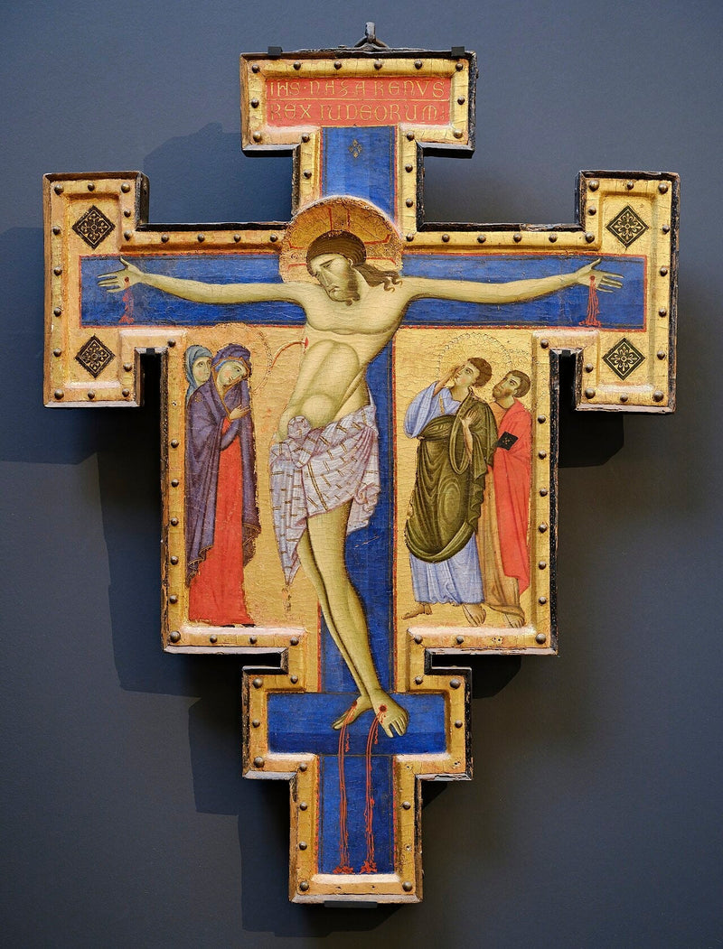 Maestro di San Francesco korsfästelse, Louvren - Master of Saint Francis