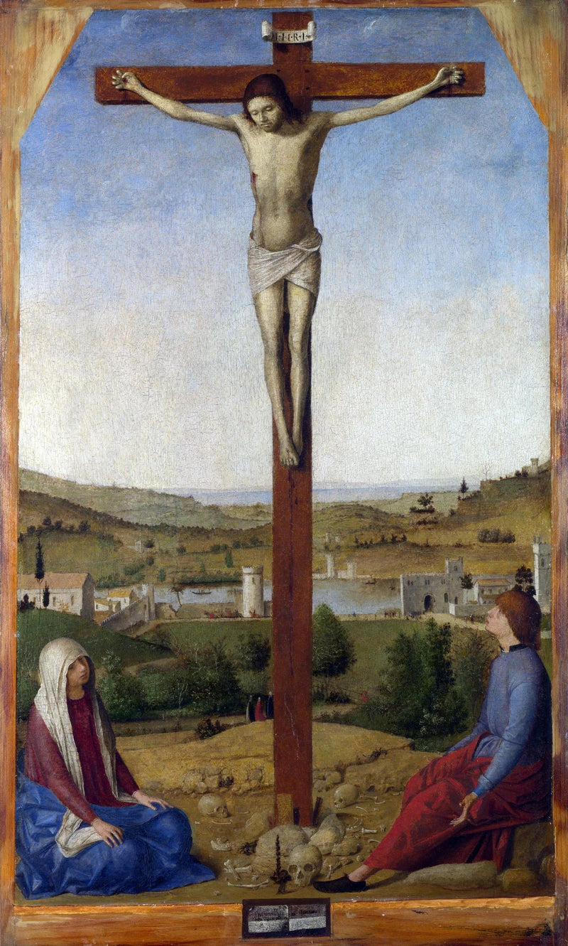 Korsfästelse - Antonello de Messine