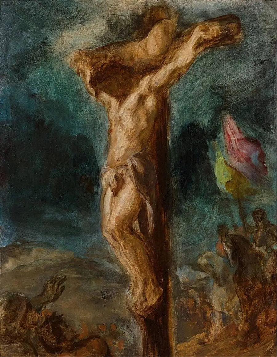Korsfästelse - Eugène Delacroix