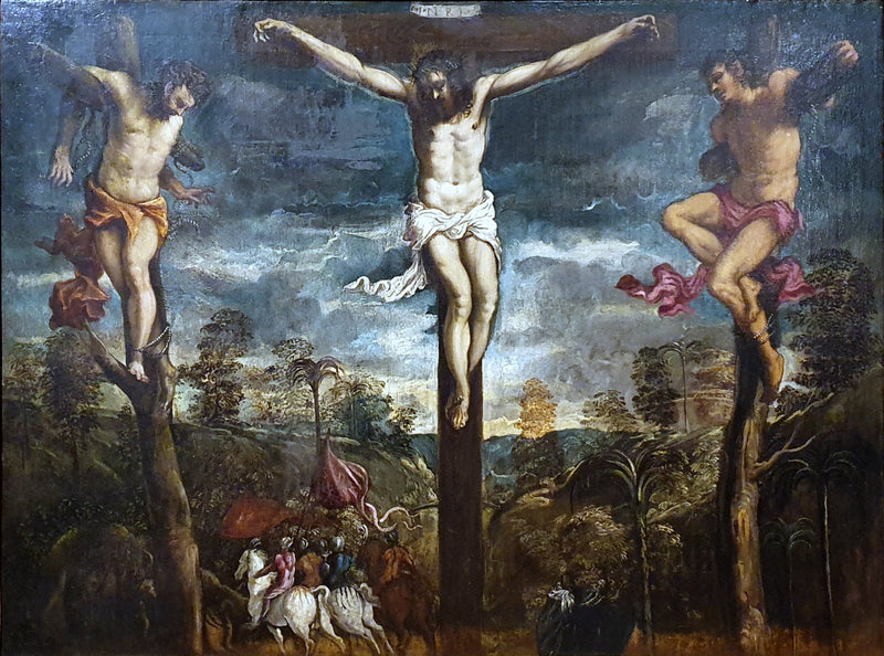 Korsfästelse - Jacopo Tintoretto
