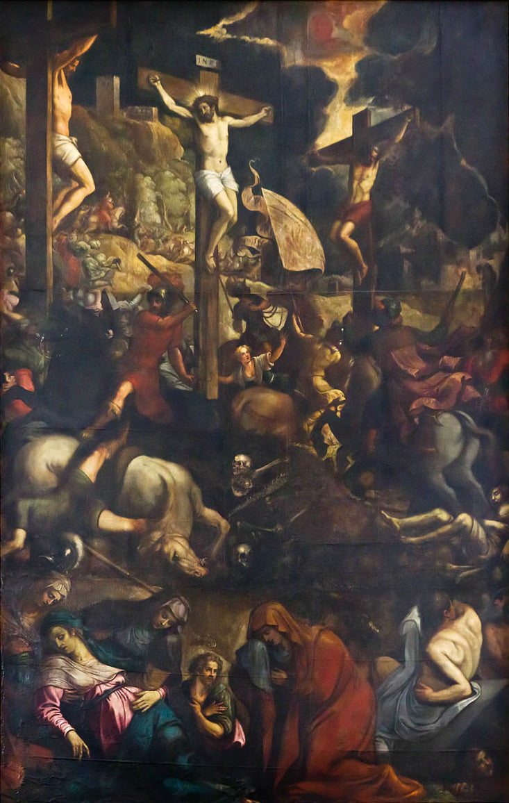 Korsfästelse - Jacopo Tintoretto