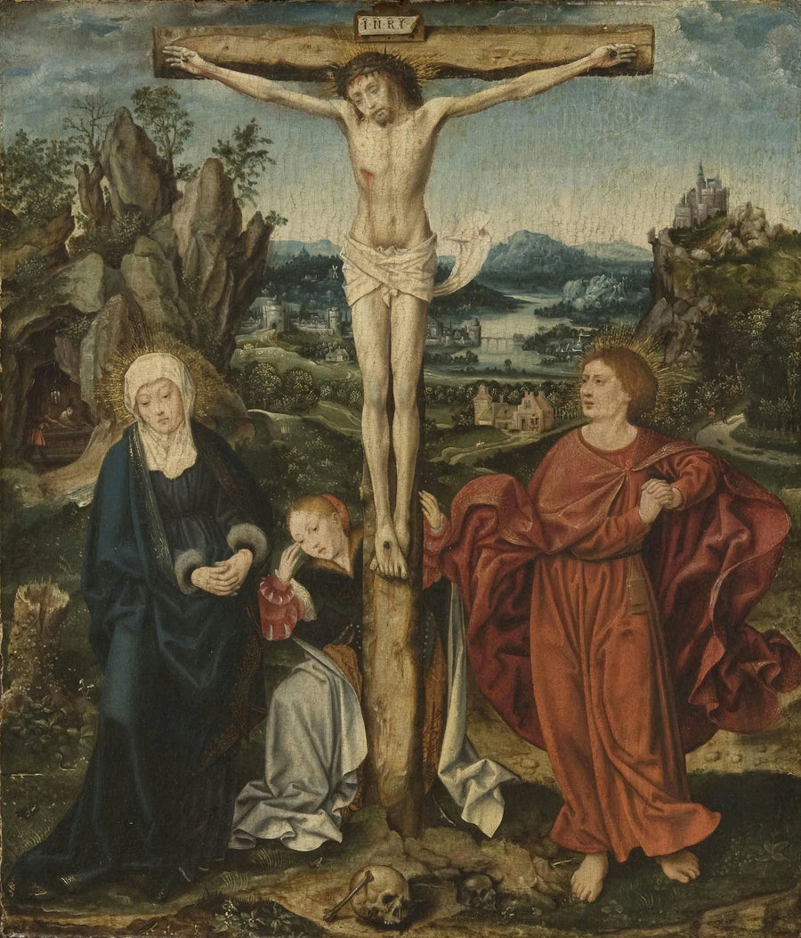 Korsfästelse - Joos van Cleve