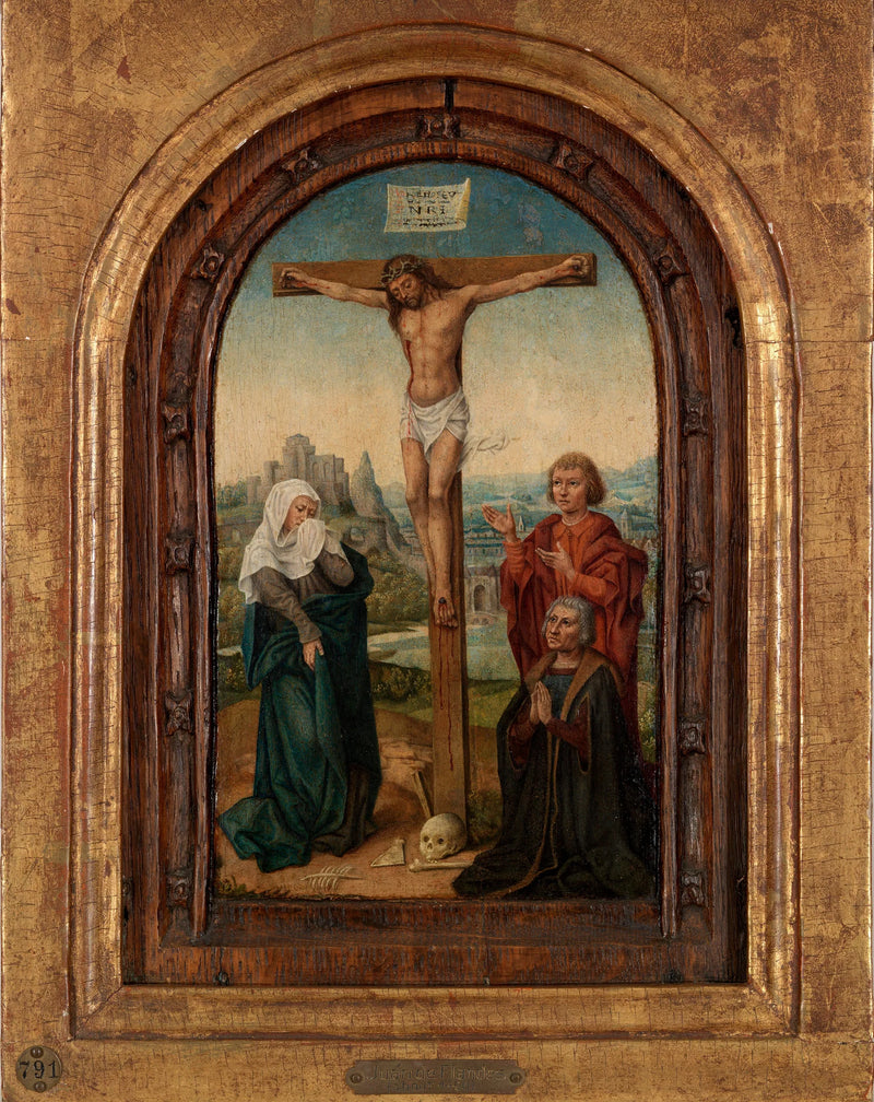 korsfästelse - Juan de Flandes