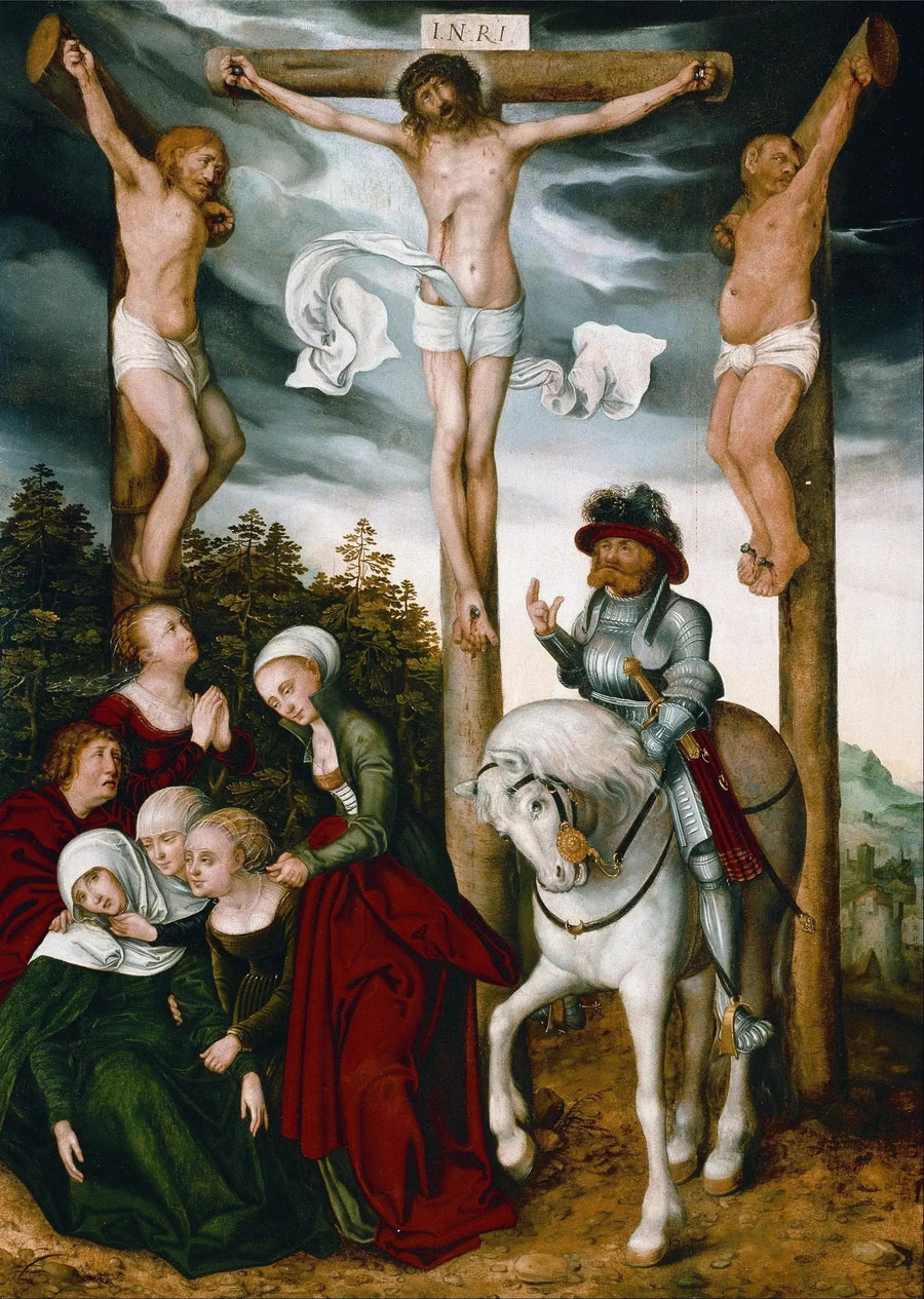 Korsfästelse - Lucas Cranach den äldre