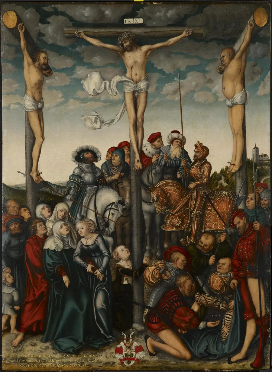 Korsfästelse - Lucas Cranach den äldre