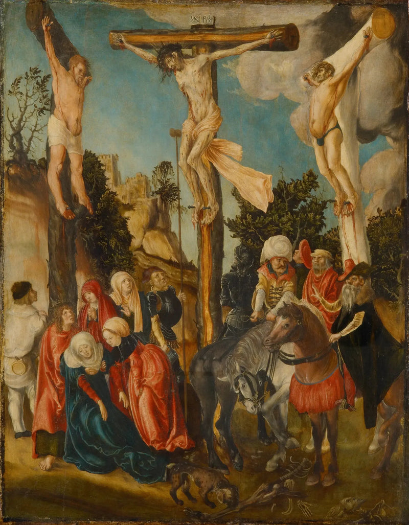 Korsfästelse - Lucas Cranach den äldre