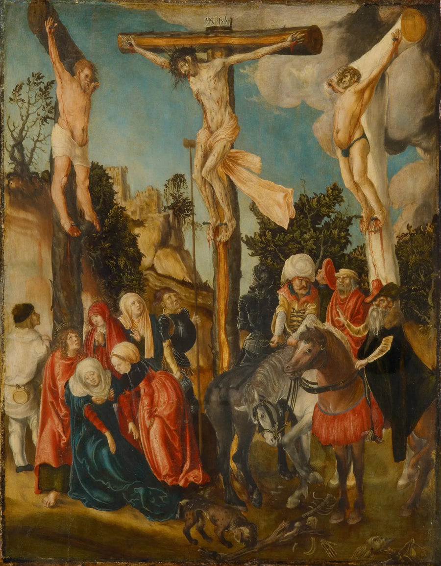Korsfästelse - Lucas Cranach den äldre