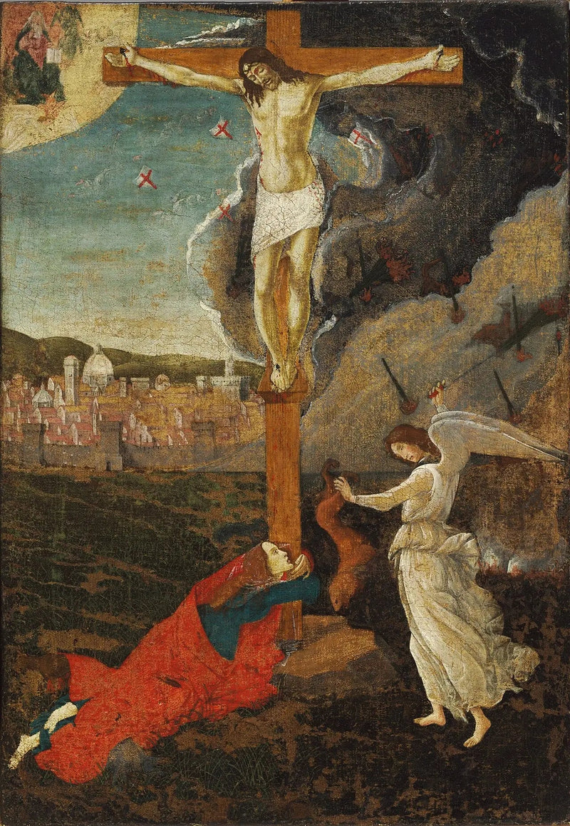 Mystisk korsfästelse - Sandro Botticelli