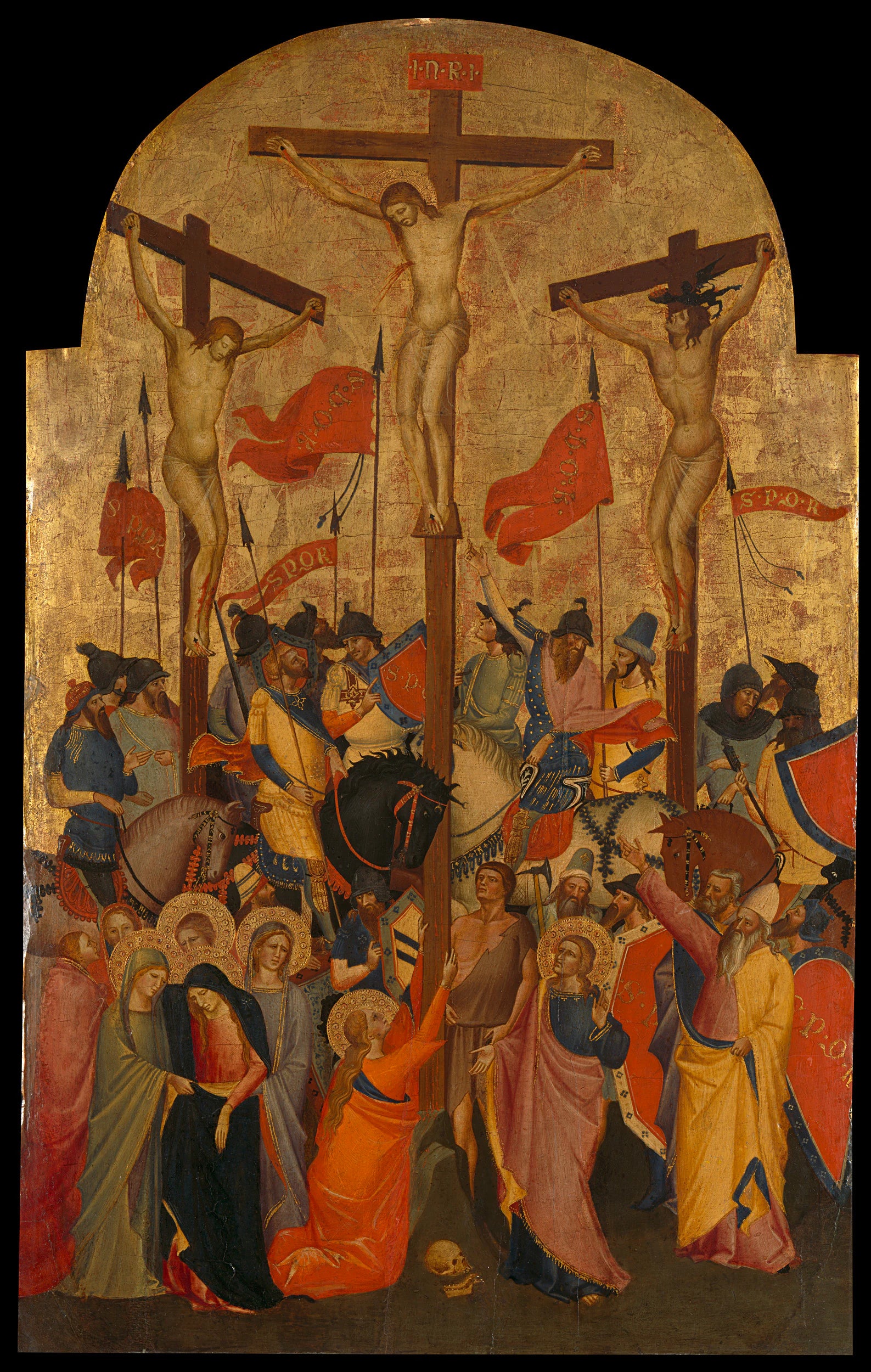 La crucifixion - Niccolò di Pietro Gerini