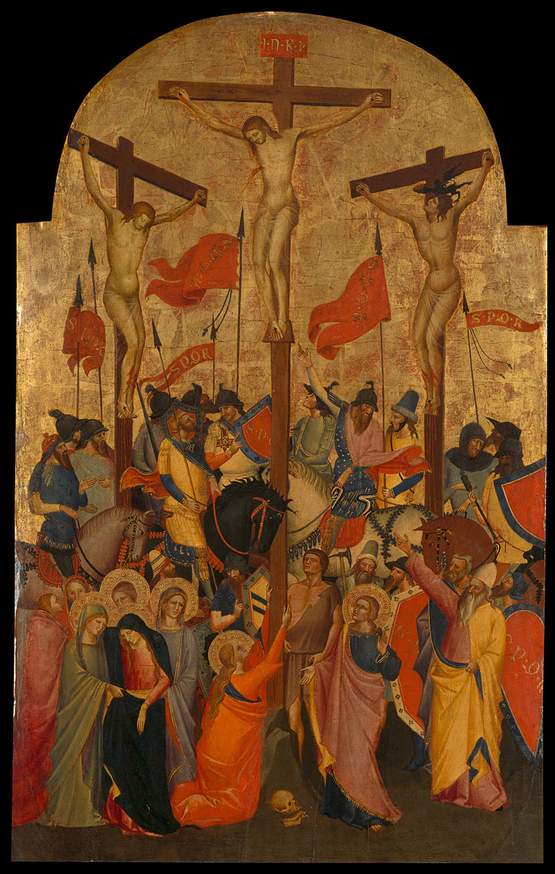 La crucifixion - Niccolò di Pietro Gerini