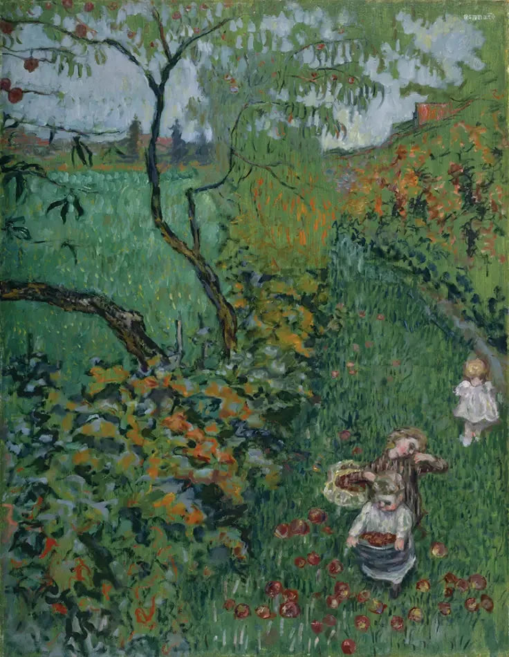 Äppelskörd - Pierre Bonnard