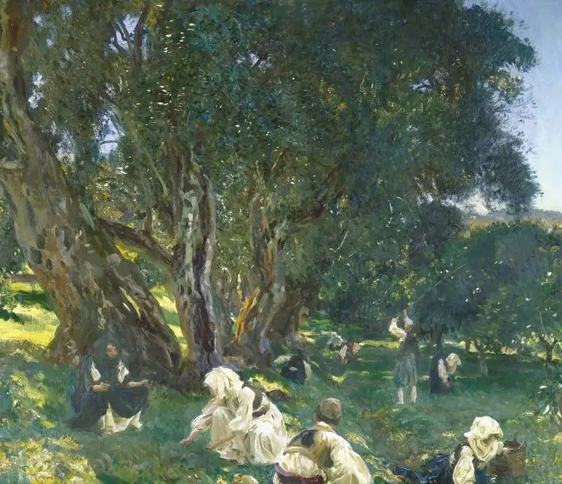 Albanska olivplockare - John Singer Sargent