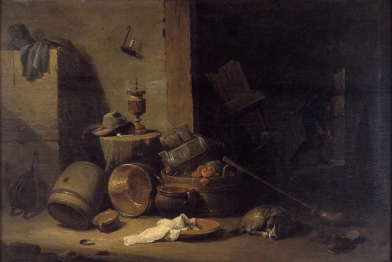 Kök - rum - David Teniers den yngre