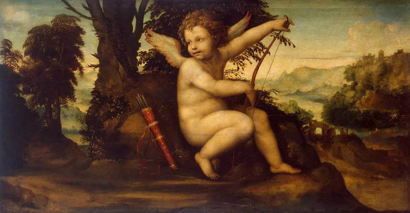 Cupido i landskapet - Il Sodoma (Giovanni Antonio Bazzi)